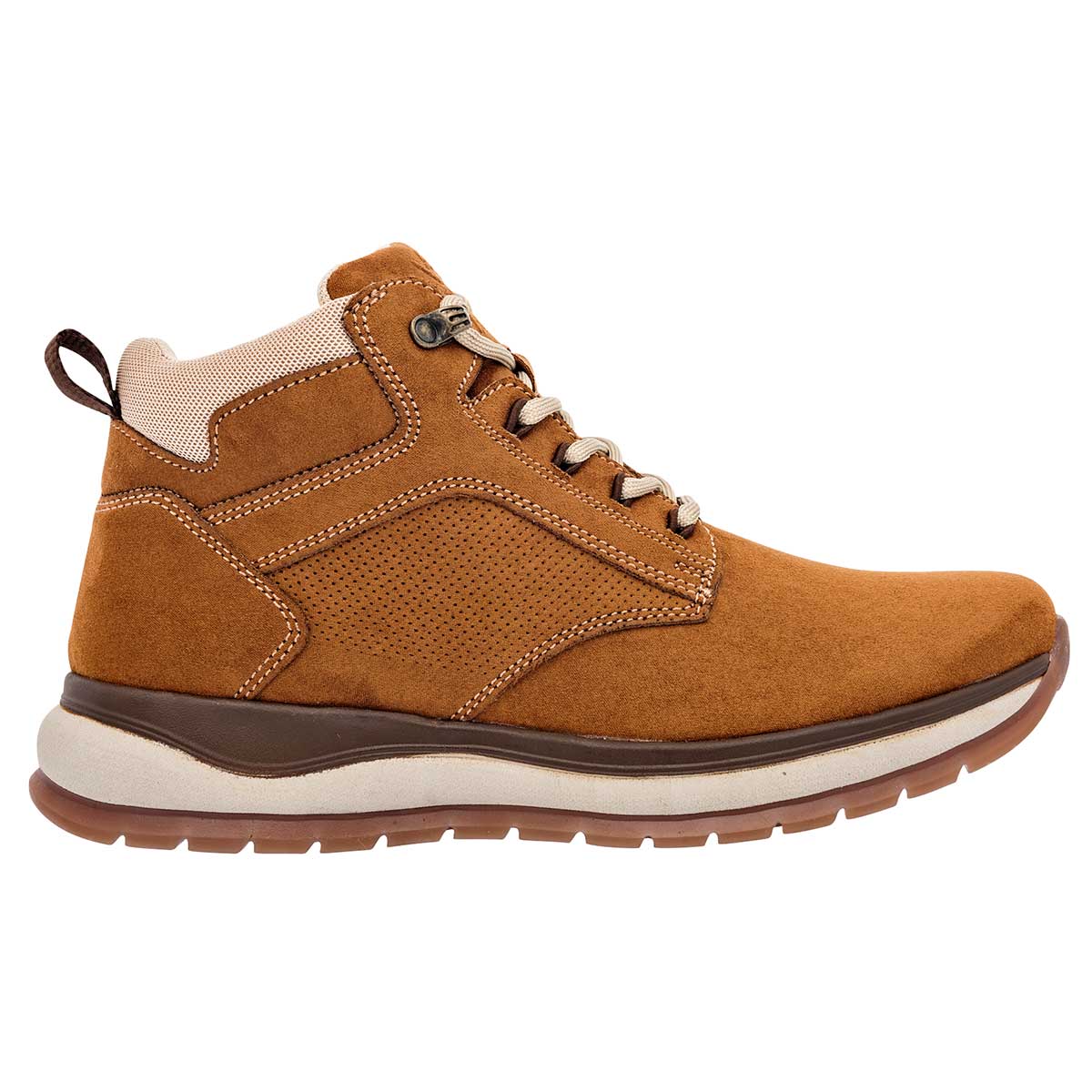 Botas hiking Exterior Sintético Color Camel Con Beige Para Hombre De Romanos