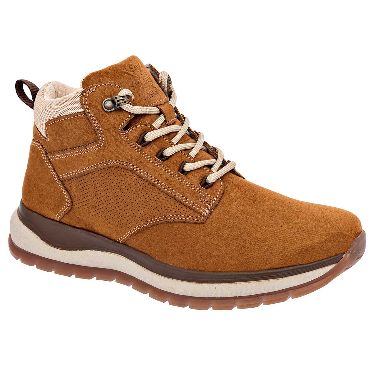 Botas hiking Exterior Sintético Color Camel Con Beige Para Hombre De Romanos