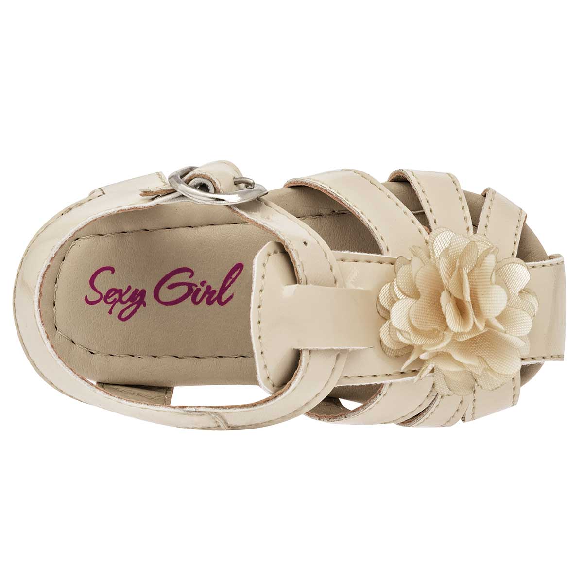 Sandalias Exterior Sintético Color Beige Para Niña De Sexy Girl