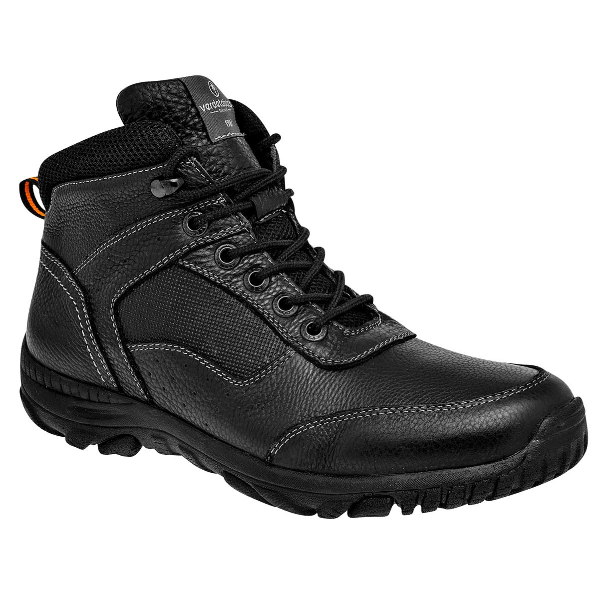 Botas hiking Exterior Piel sintética Color Negro Para Hombre De Verde Tabaco