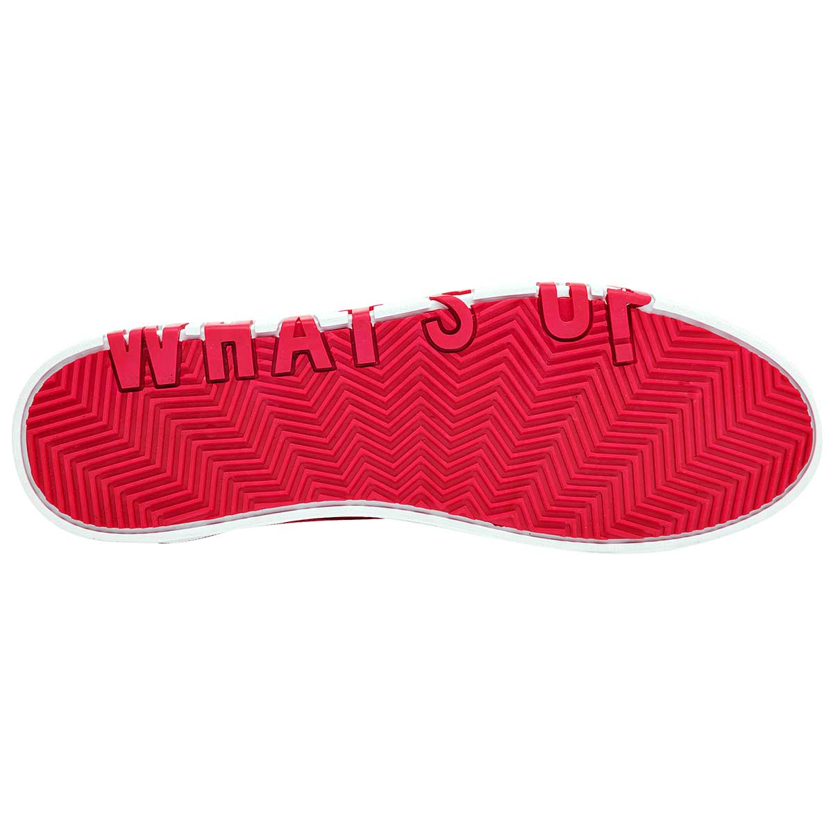 Tenis con cordones Exterior Textil Color Rojo Con Negro Para Hombre De What´s U?