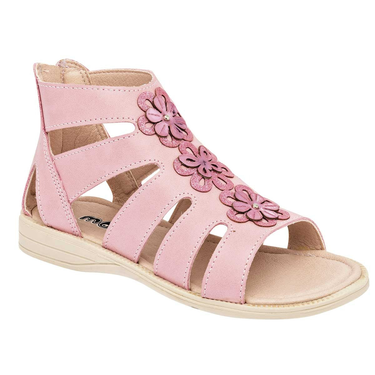 Sandalias Exterior Sintético Color Rosa Para Niña De Wos