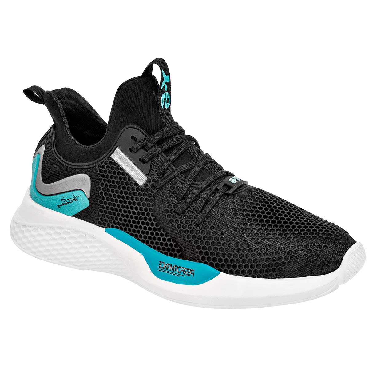 Tenis deportivos Exterior Textil Color Negro Para Hombre De RBCOLLECTION