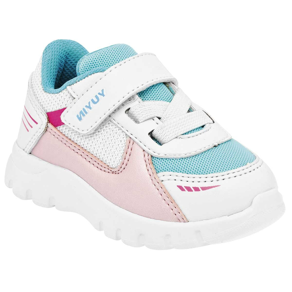 Tenis deportivos Exterior Sintético Color Blanco Para Niña De Yuyin