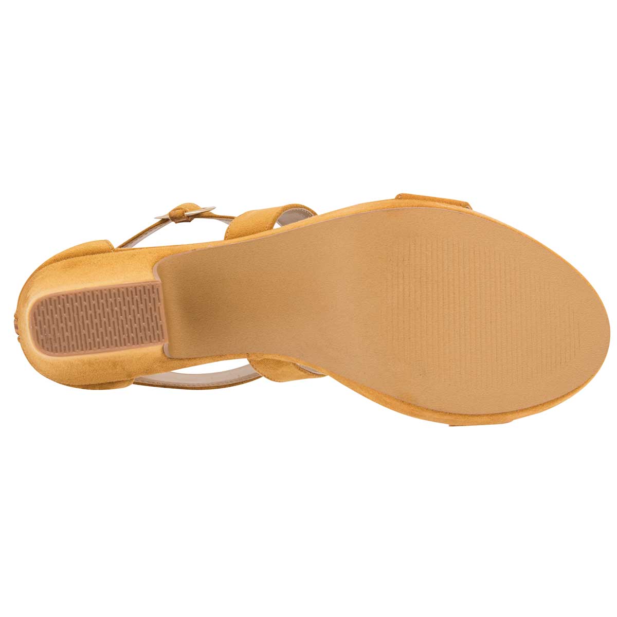 Tacones Exterior Textil Color Amarillo Para Mujer De D´Cristian