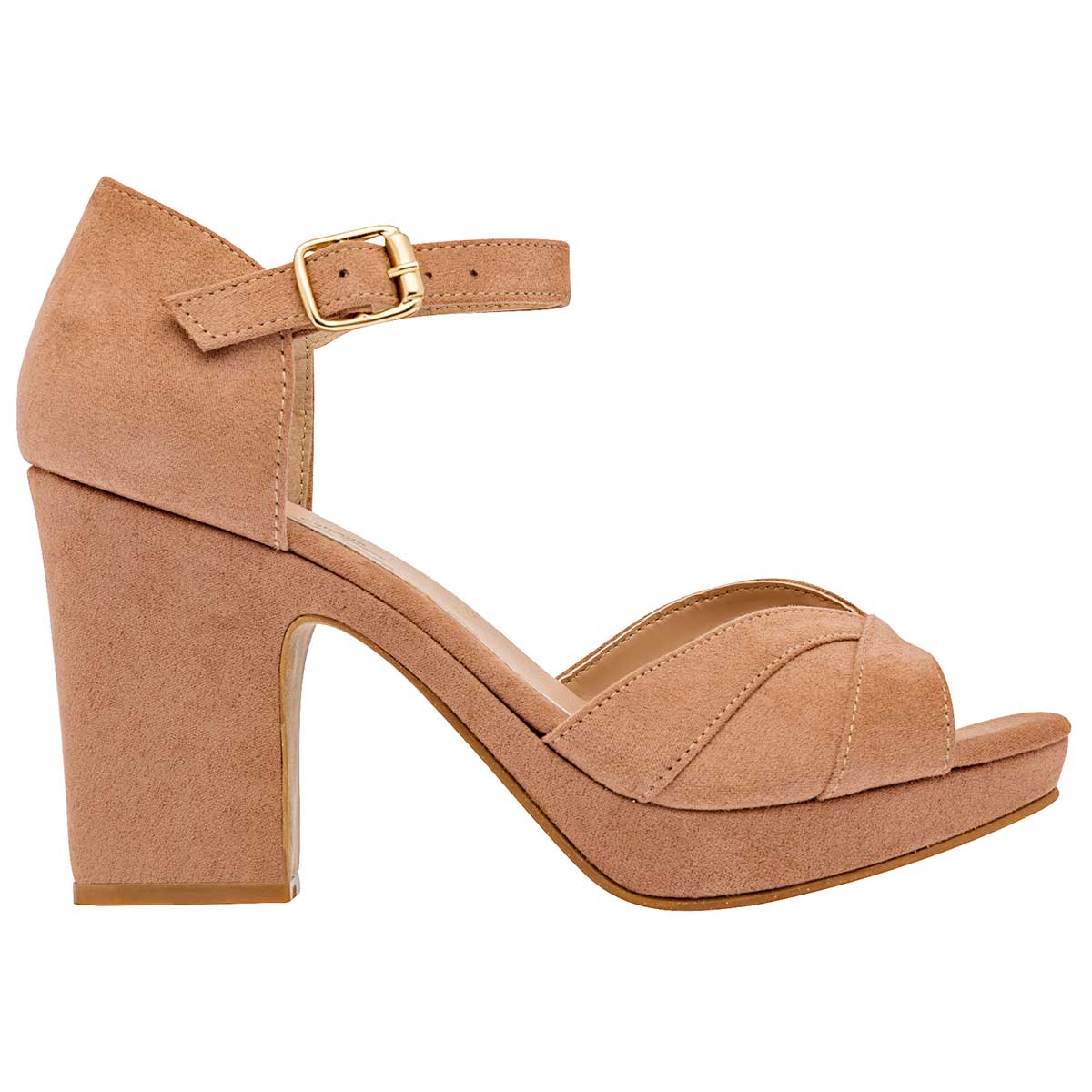 Tacones Exterior Textil Color Beige  Para Mujer De D´Cristian