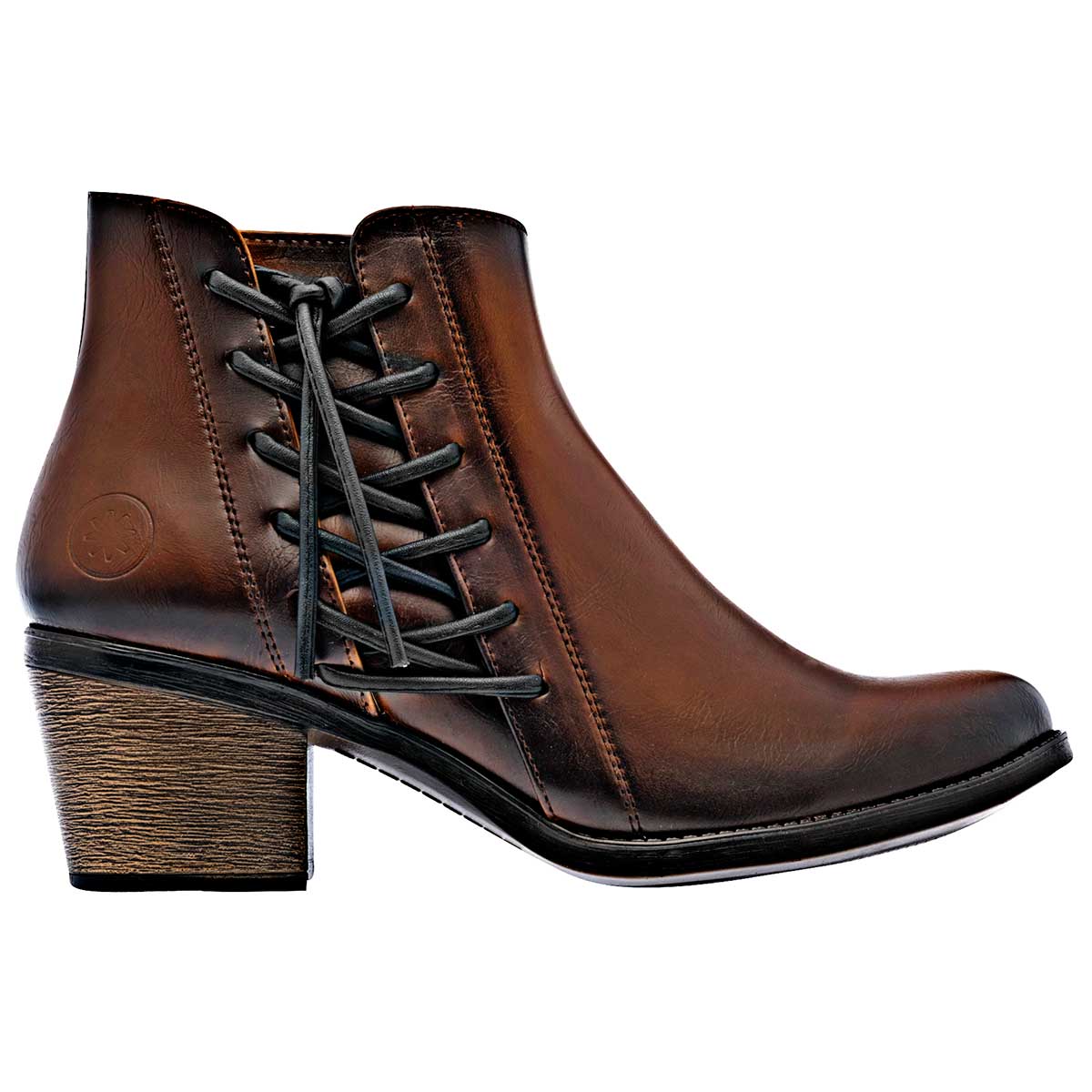 Botas Exterior Piel sintética Color Café Para Mujer De Moramora