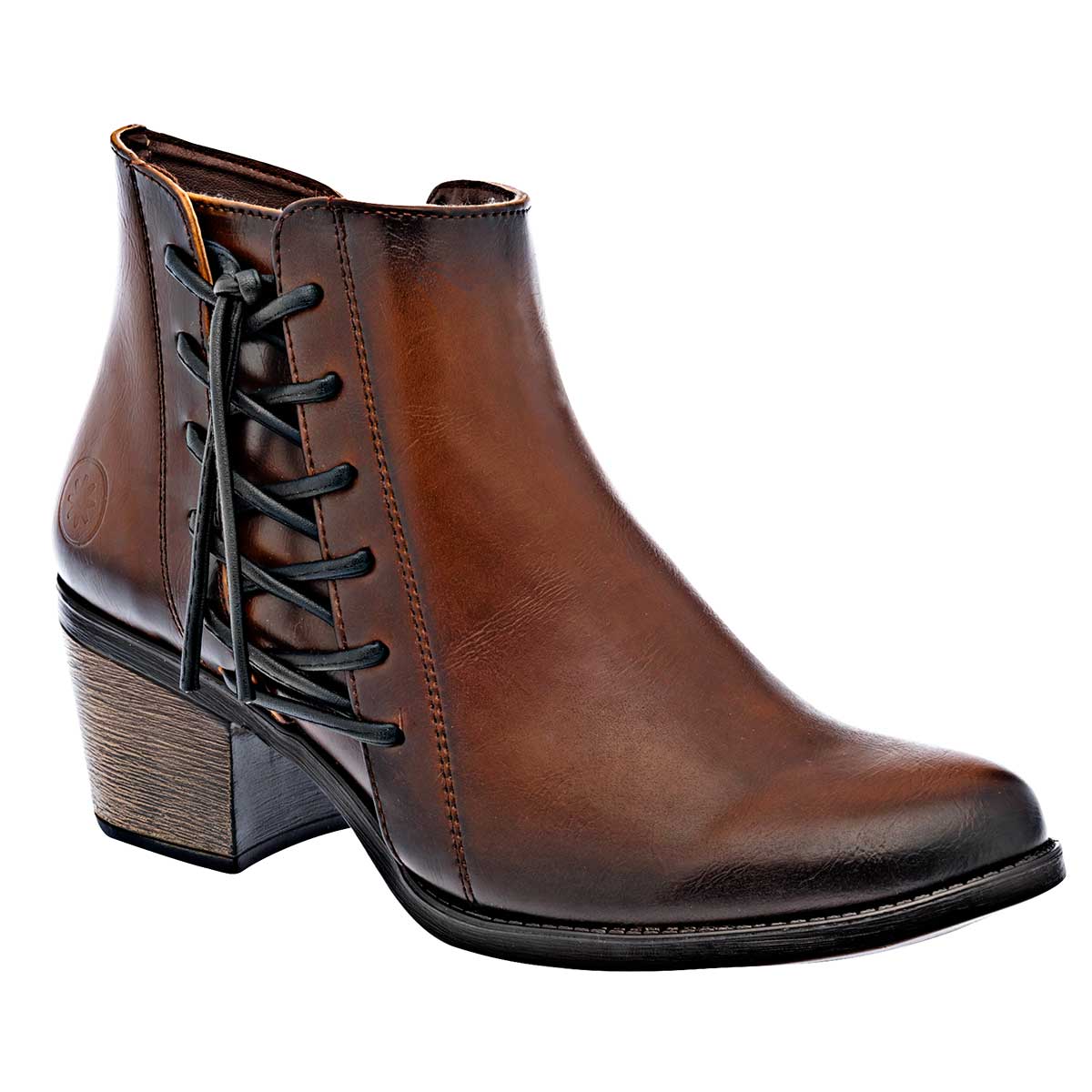 Botas Exterior Piel sintética Color Café Para Mujer De Moramora