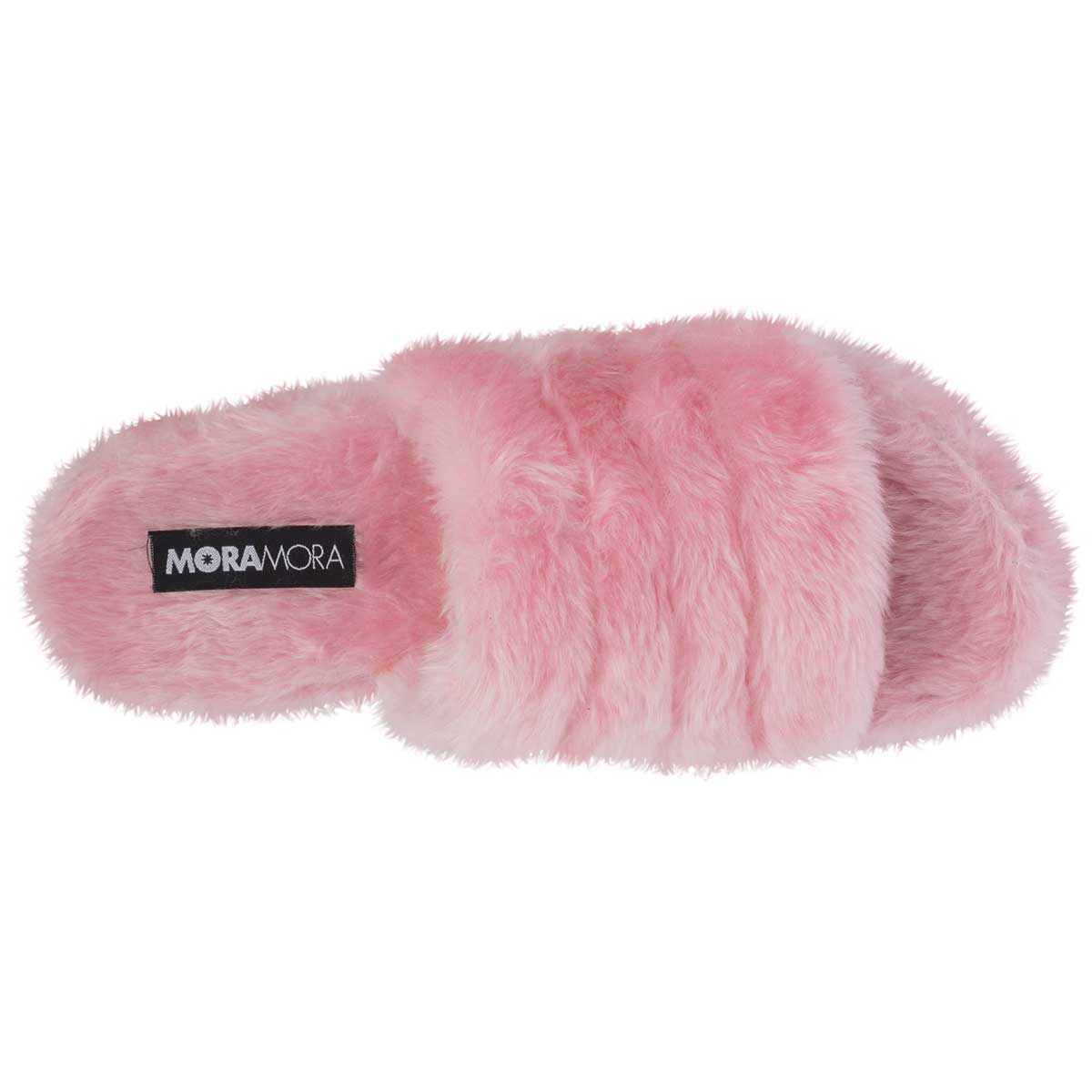 Pantuflas Exterior Sintético Color Rosa Para Mujer De Moramora