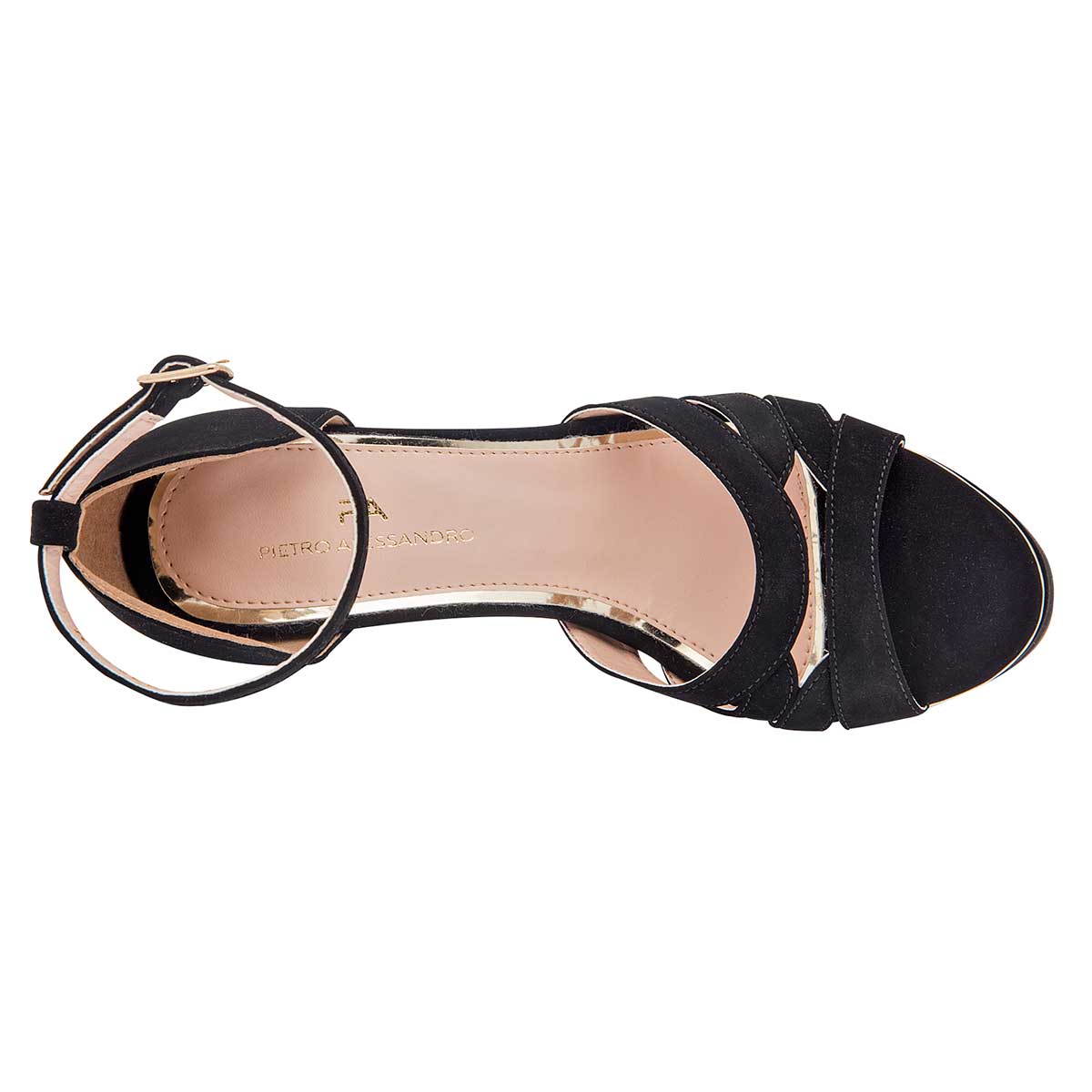 Tacones Exterior Piel sintética Color Negro Para Mujer De Pietro Alessandro