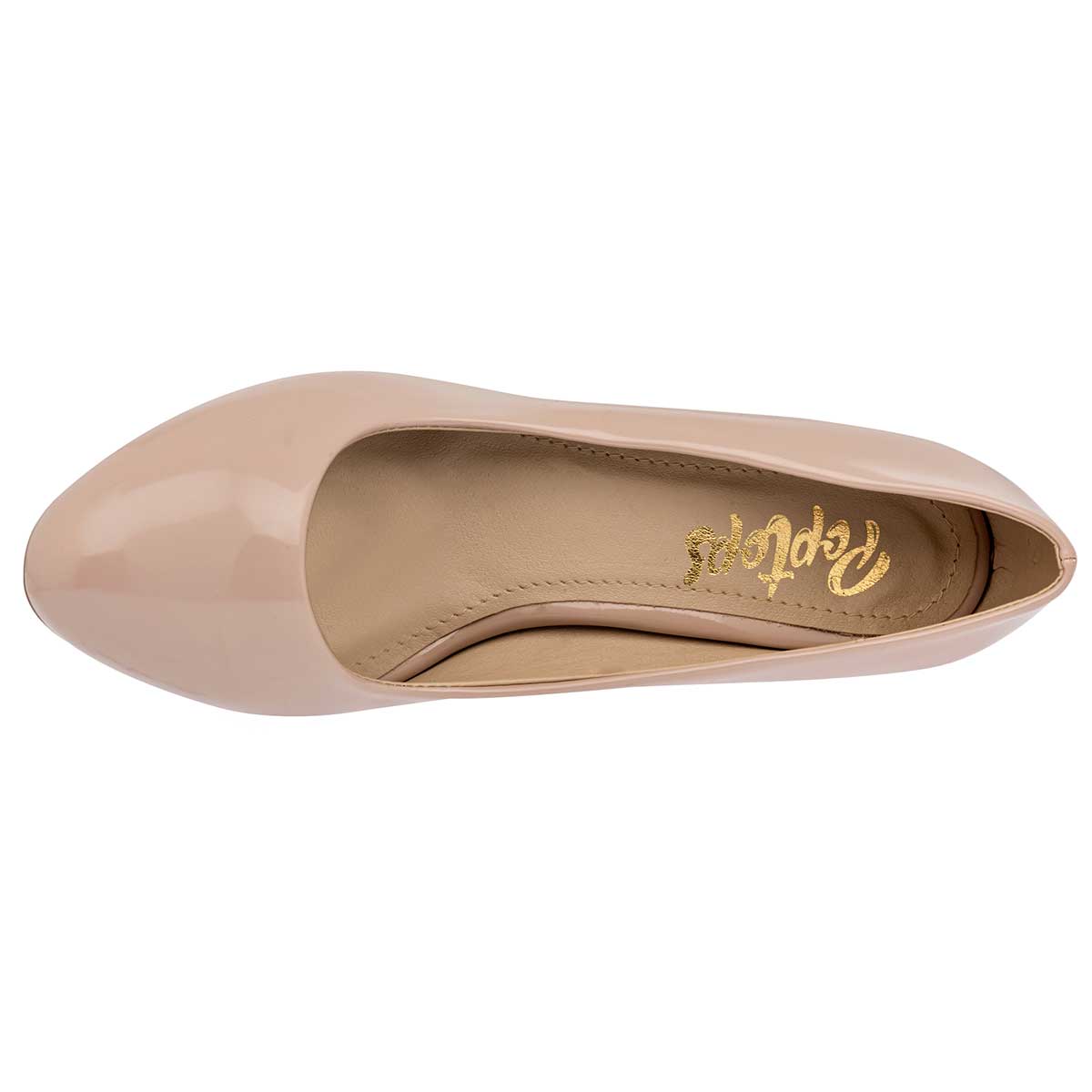 Tacones Exterior Piel sintética Color Beige Para Mujer De RBCOLLECTION