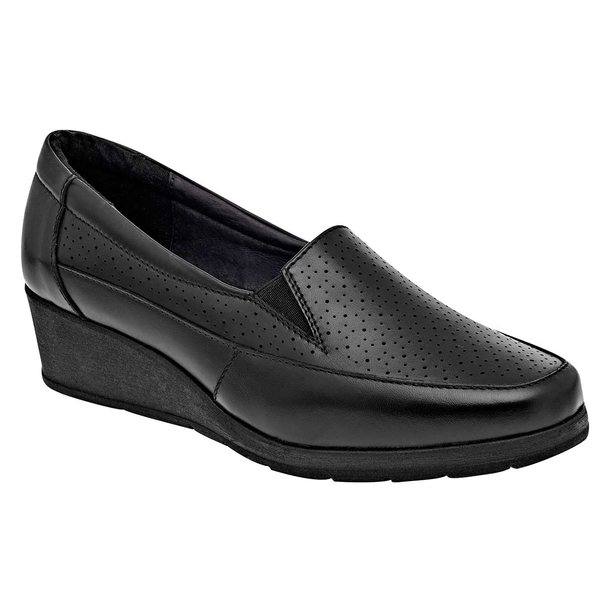 Tacones Exterior Piel Color Negro Para Mujer De Seducta