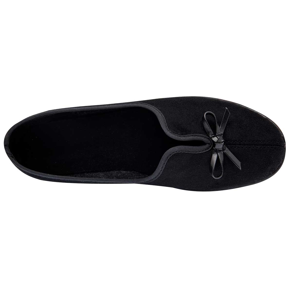 Pantuflas Exterior Textil Color Negro Para Mujer De Tovaco