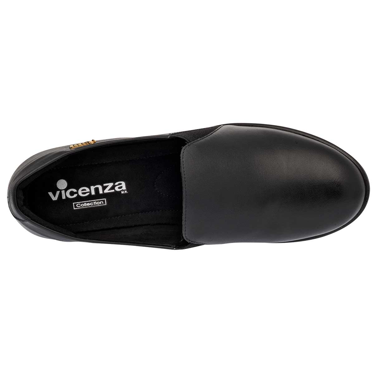 Tacones Exterior Piel Color Negro Para Mujer De Vicenza