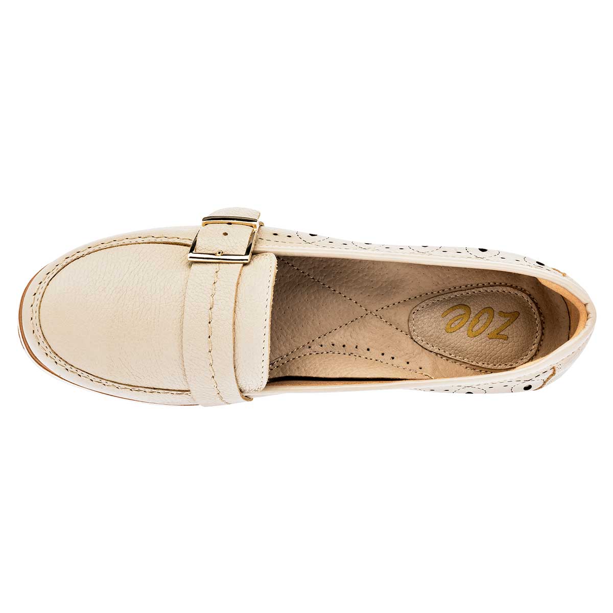 Tacones Exterior Piel Color Beige  Para Mujer De Zoe