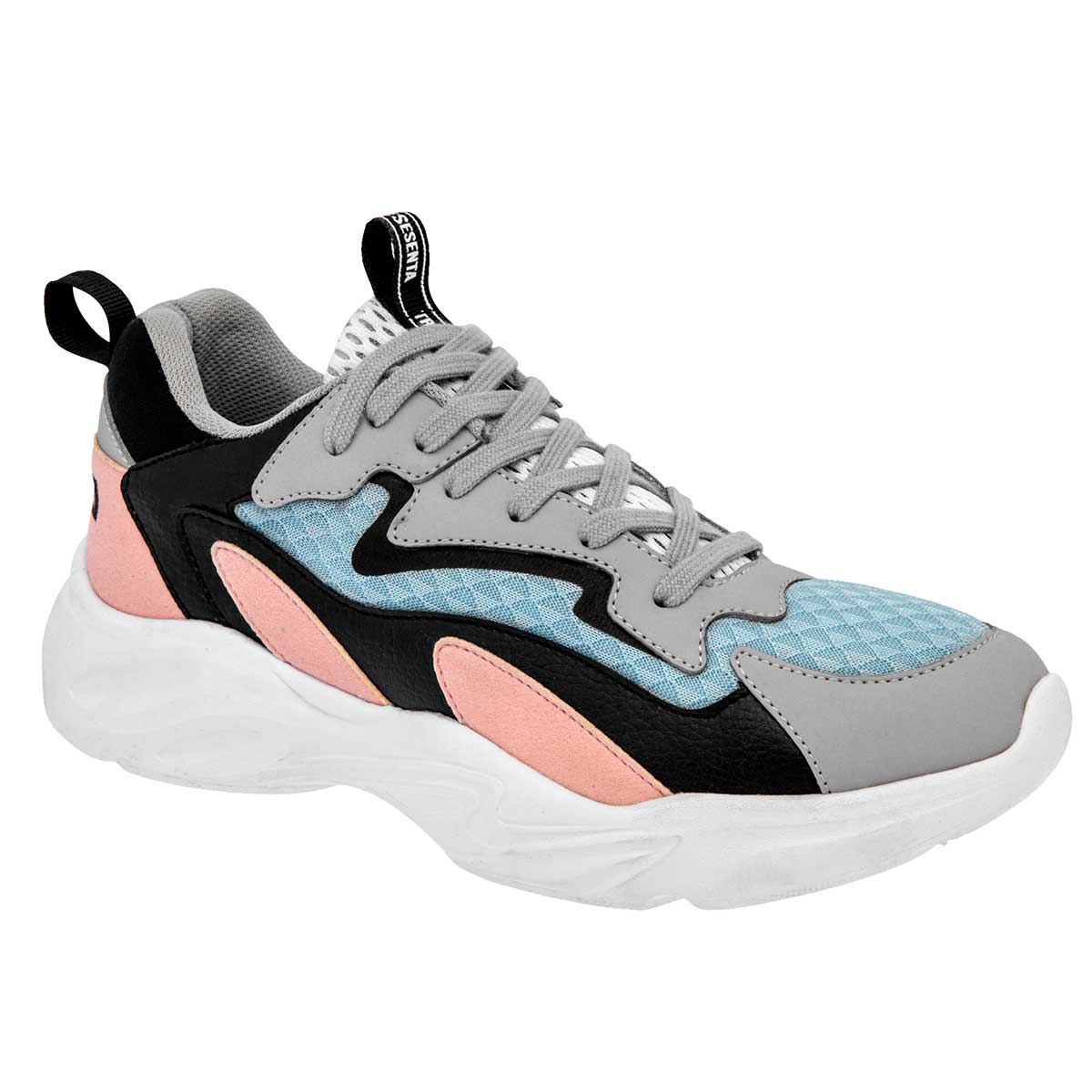 Tenis urbanos Exterior Sintético Color Gris Para Mujer De 360