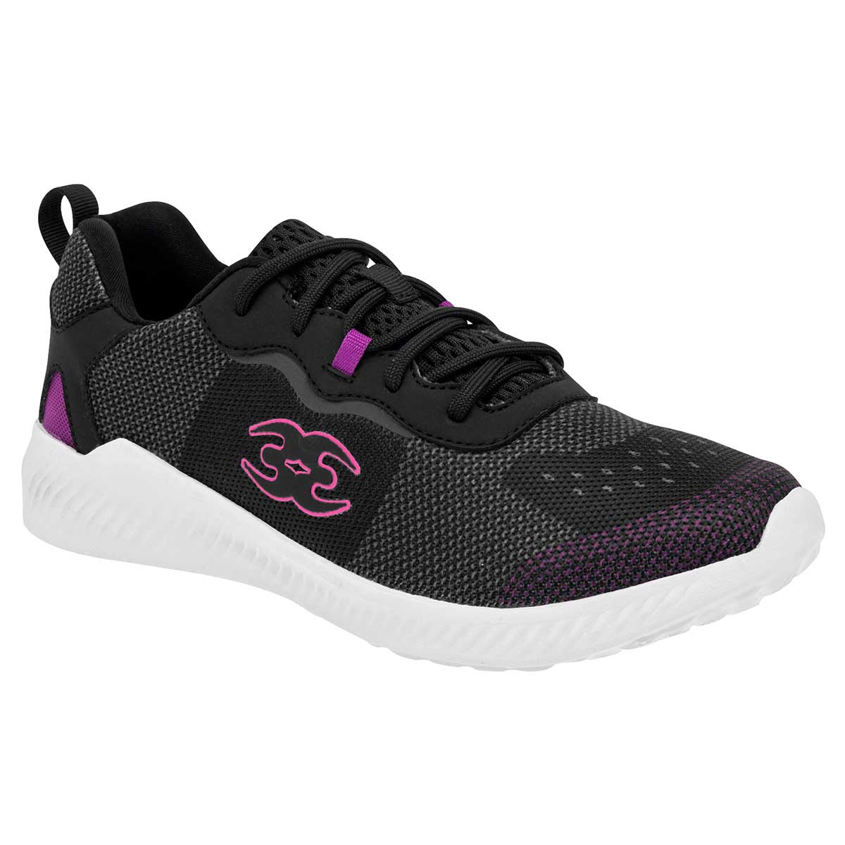 Tenis deportivos Exterior Sintético Color Negro Para Mujer De 360