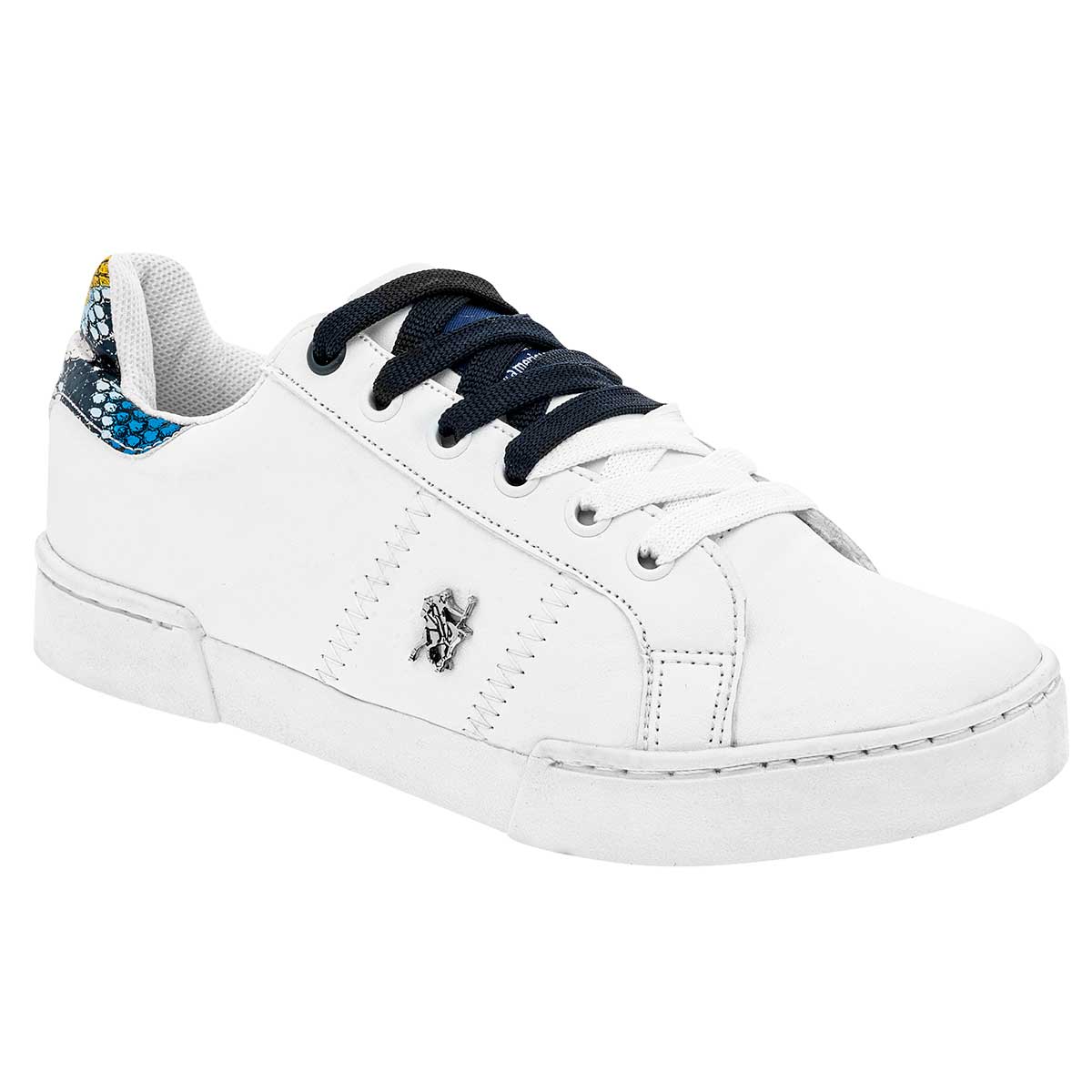 Tenis urbanos Exterior Sintético Color Blanco Para Mujer De American Polo