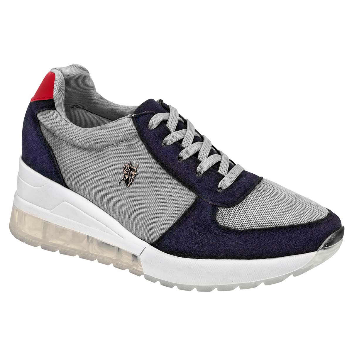 Tenis urbanos Exterior Textil Color Gris Para Mujer De American Polo