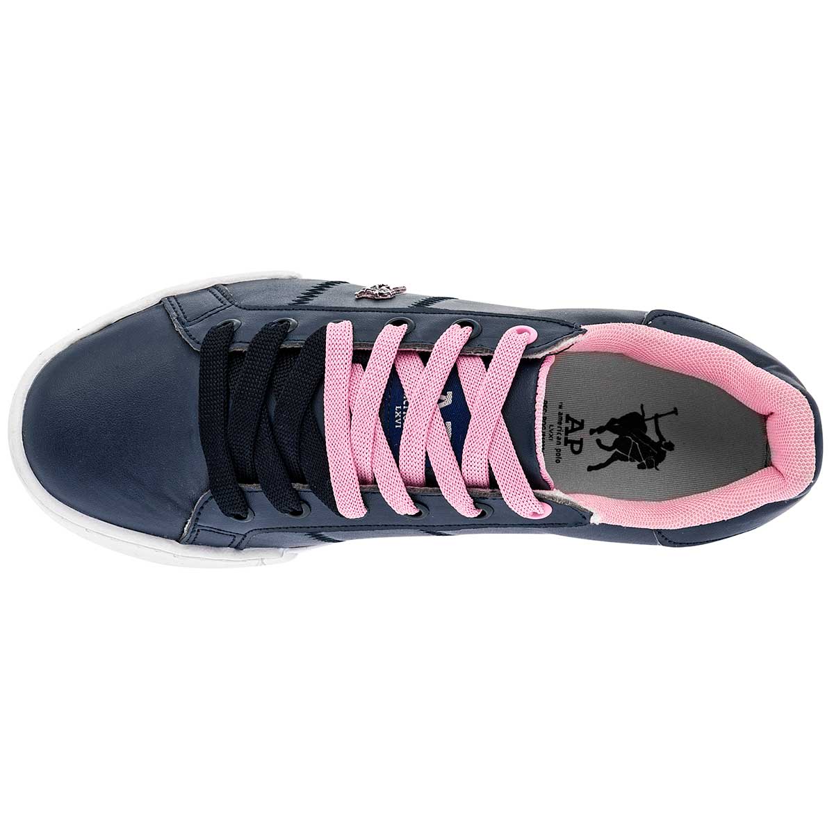 Tenis urbanos Exterior Sintético Color Marino Para Mujer De American Polo