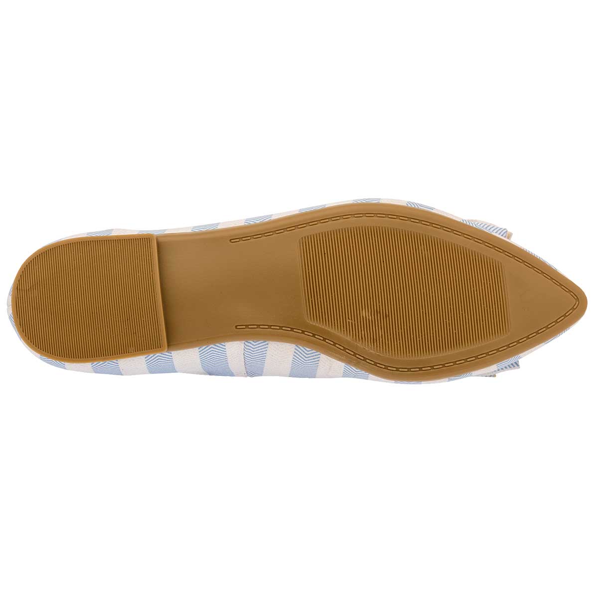 Flats Exterior Textil Color Blanco Para Mujer De Been Class