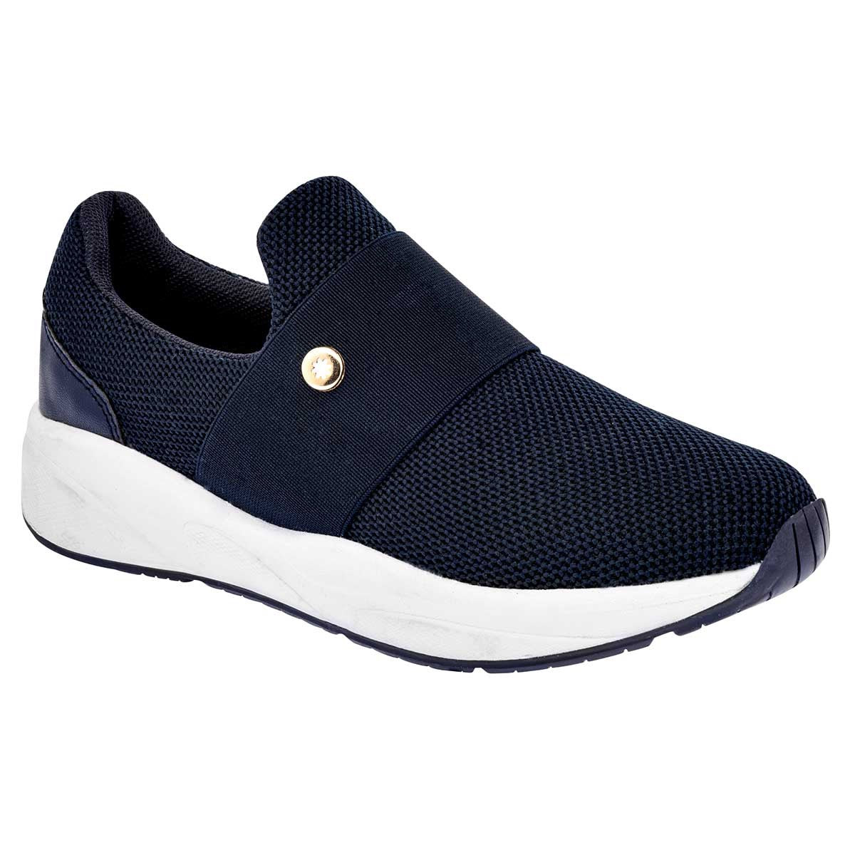 Tenis urbanos Exterior Textil Color Marino Para Mujer De Moramora