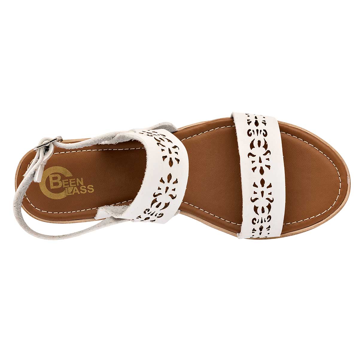 Sandalias Exterior Piel sintética Color Blanco Para Mujer De Been Class