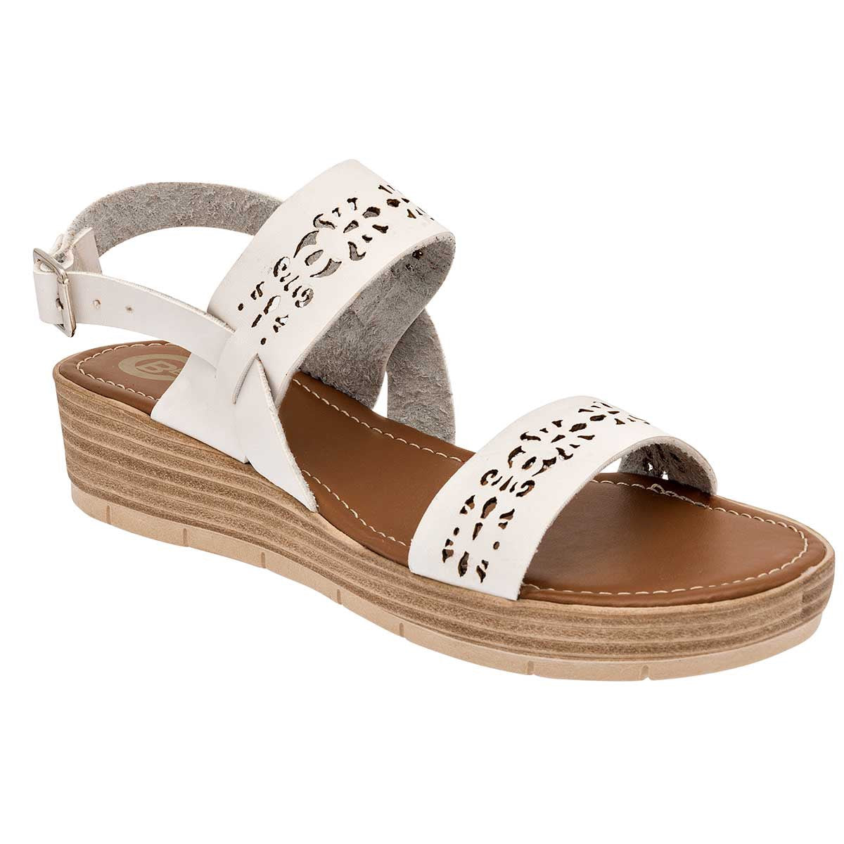 Sandalias Exterior Piel sintética Color Blanco Para Mujer De Been Class