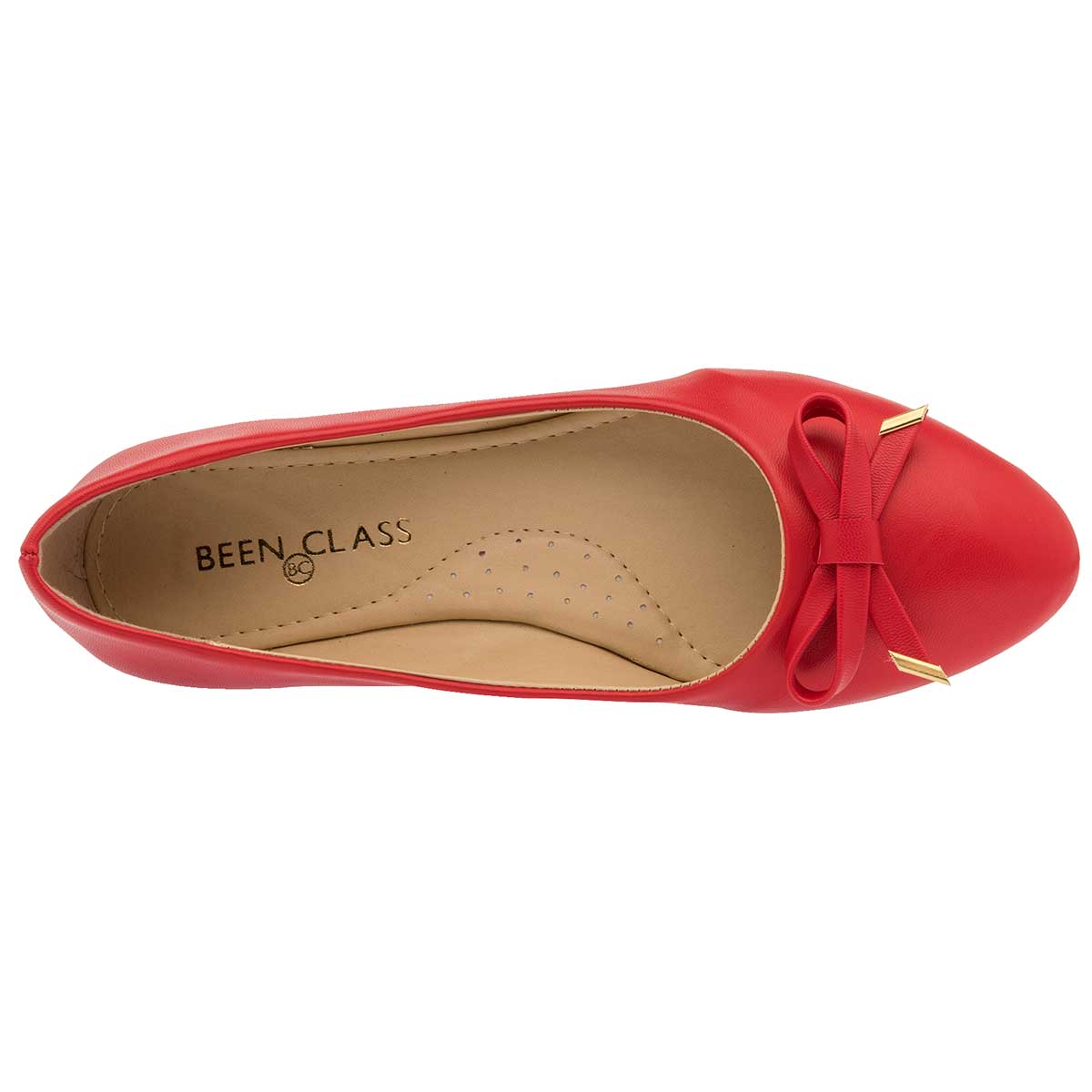 Flats Exterior Piel sintética Color Rojo Para Mujer De Been Class