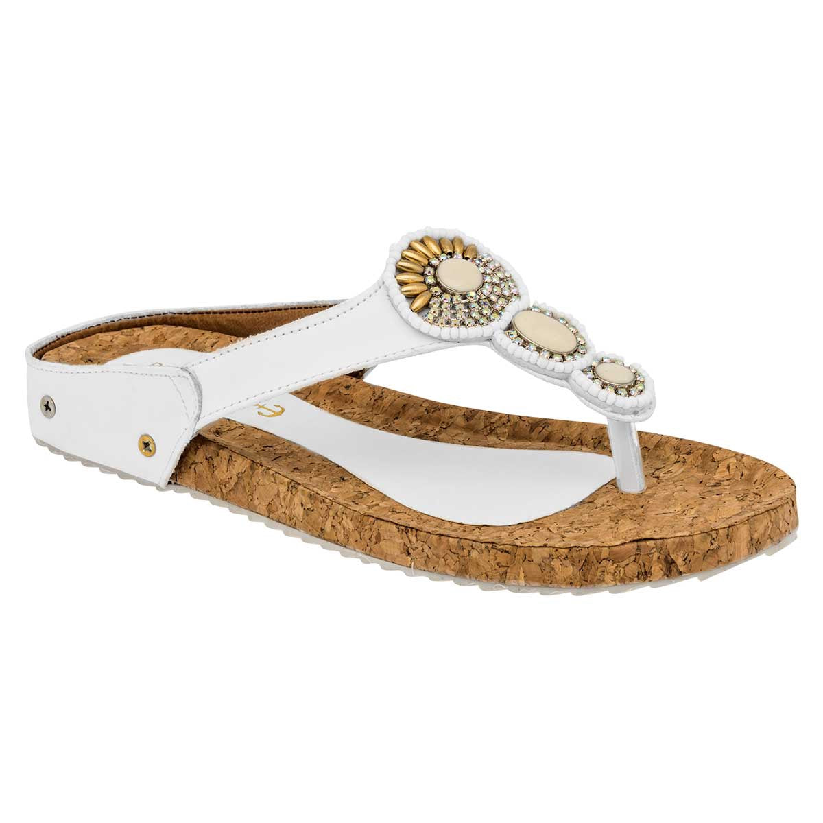 Sandalias Exterior Piel sintética Color Blanco Para Mujer De Been Class