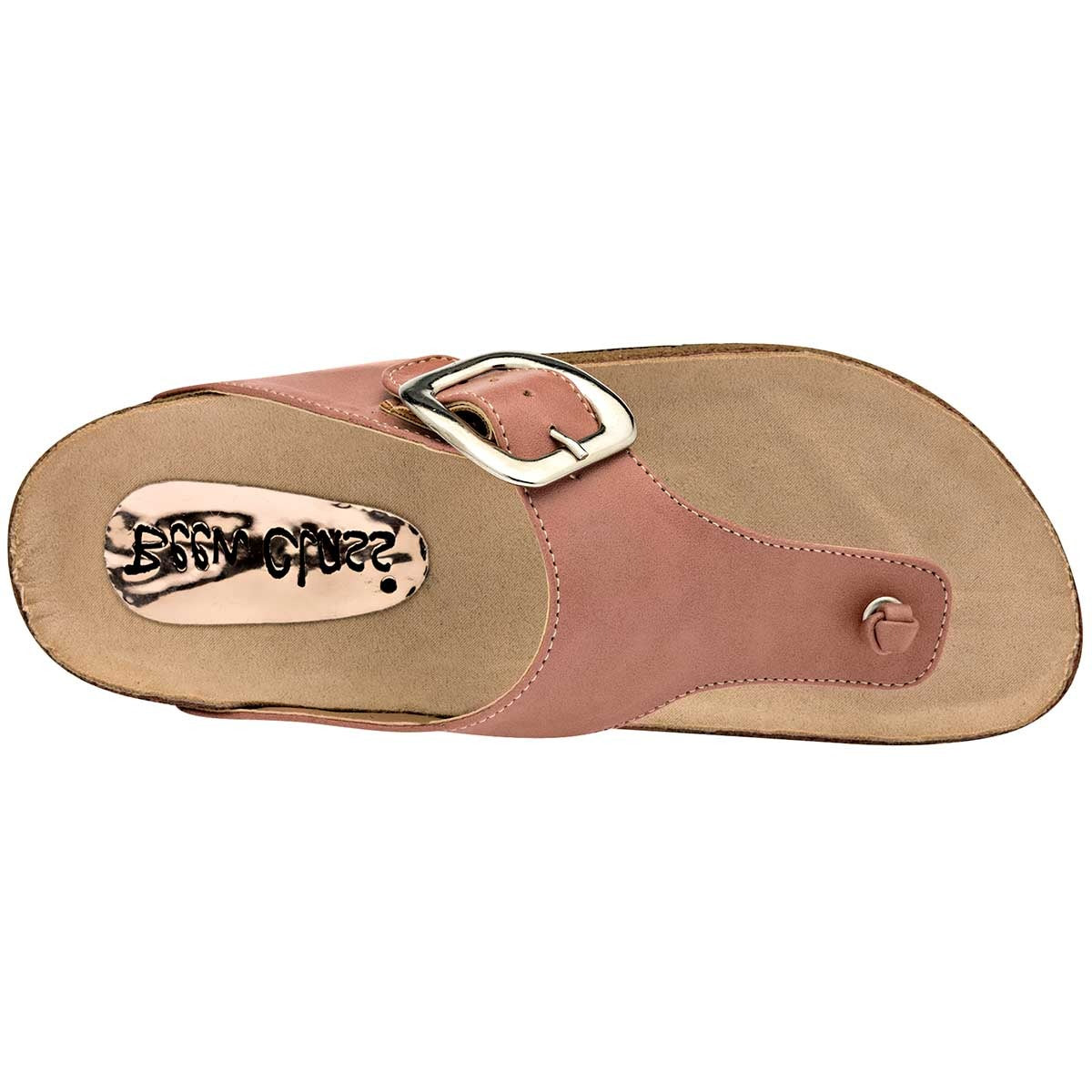 Sandalias Exterior Piel sintética Color Rosa Para Mujer De Been Class