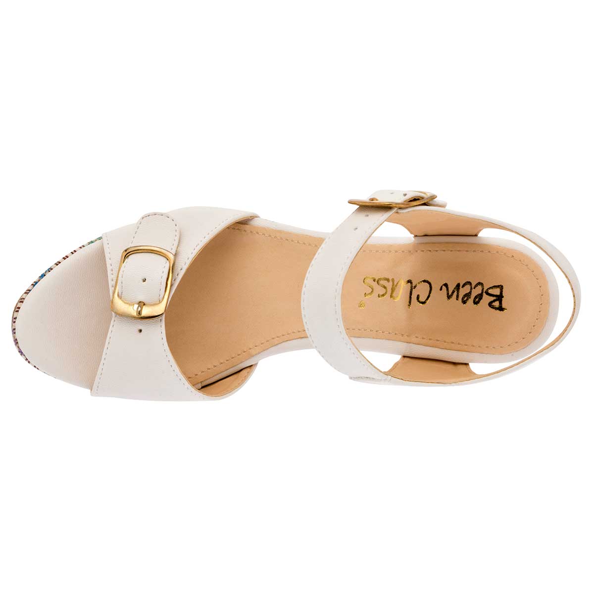 Sandalias Exterior Piel sintética Color Beige  Para Mujer De Been Class