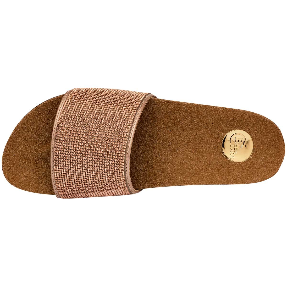 Sandalias Exterior Piel sintética Color Oro Para Mujer De Been Class