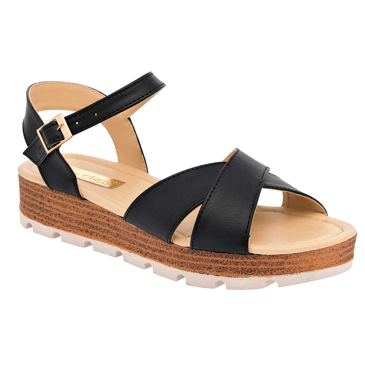 Sandalias Exterior Piel sintética Color Negro Para Mujer De Been Class