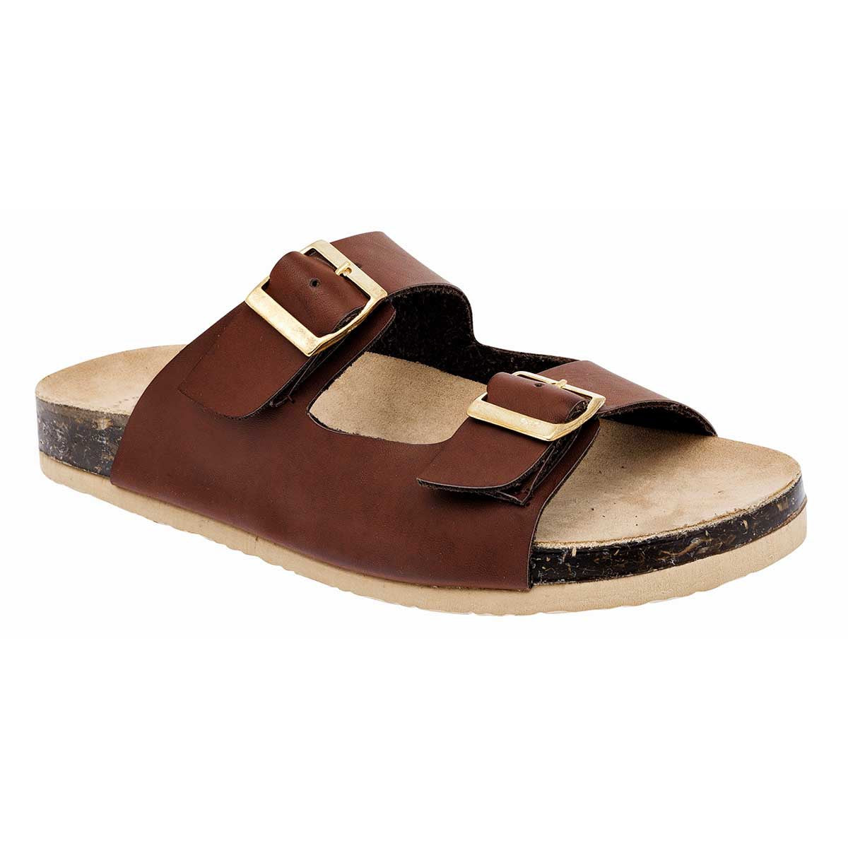 Sandalias Exterior Piel sintética Color Café Para Mujer De Been Class