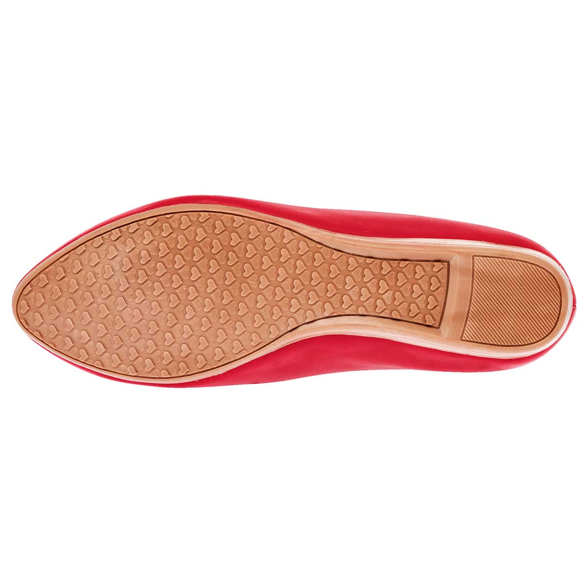 Flats Exterior Piel sintética Color Rojo Para Mujer De Clasben