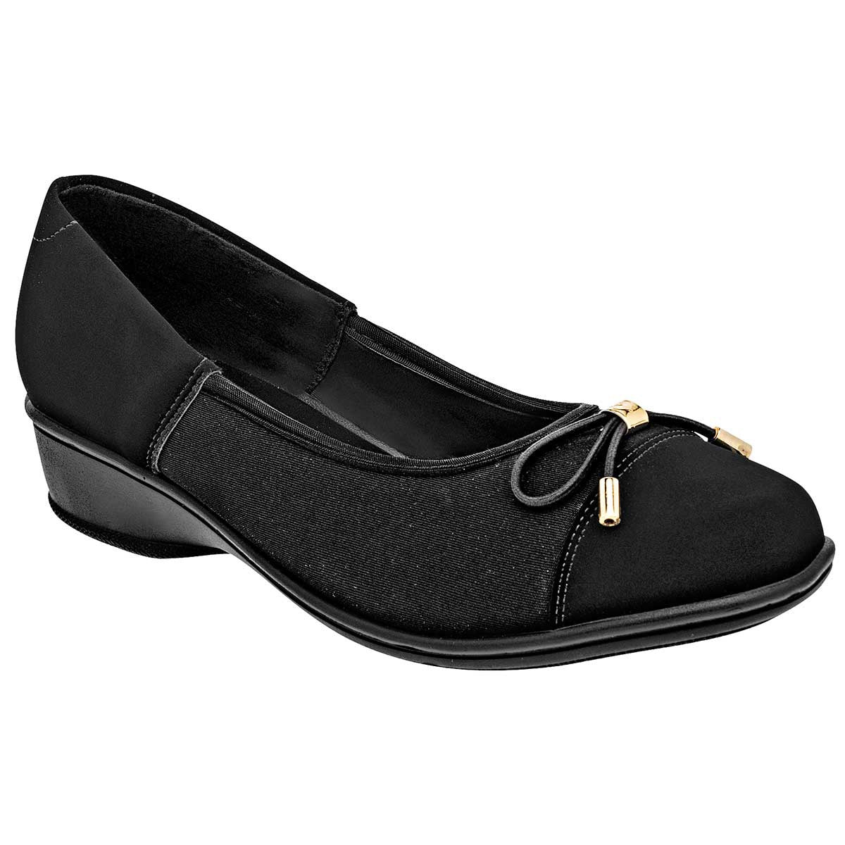 Tacones Exterior Textil Color Negro Para Mujer De Clasben