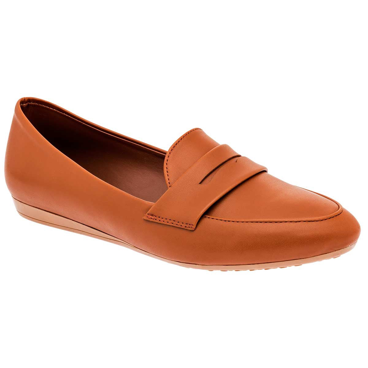 Flats Exterior Piel sintética Color Camel Para Mujer De Clasben