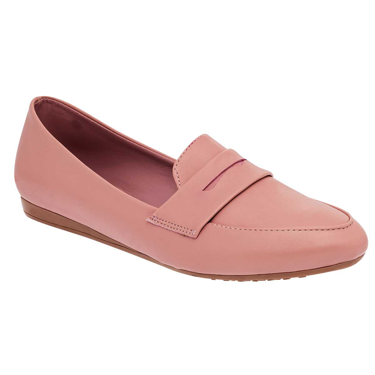 Flats Exterior Piel sintética Color Rosa Para Mujer De Clasben