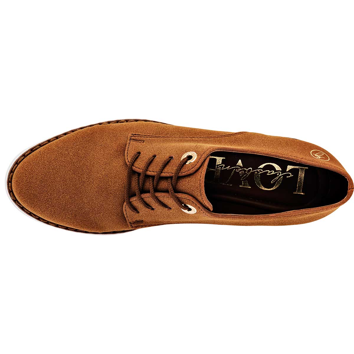 Zapatos casuales Exterior Piel sintética Color Camel Para Mujer De Clasben