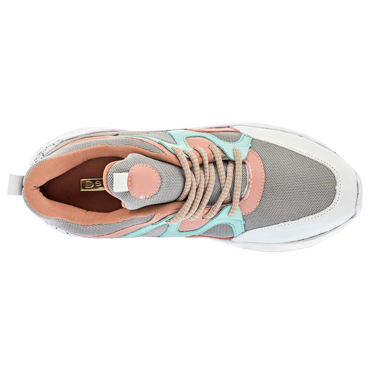 Tenis urbanos Exterior Sintético Color Gris Para Mujer De Daddy