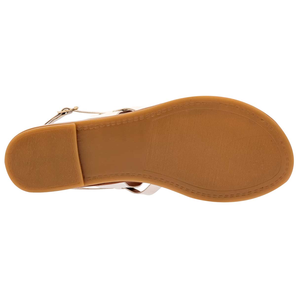 Sandalias Exterior Piel sintética Color Beige Para Mujer De RBCOLLECTION