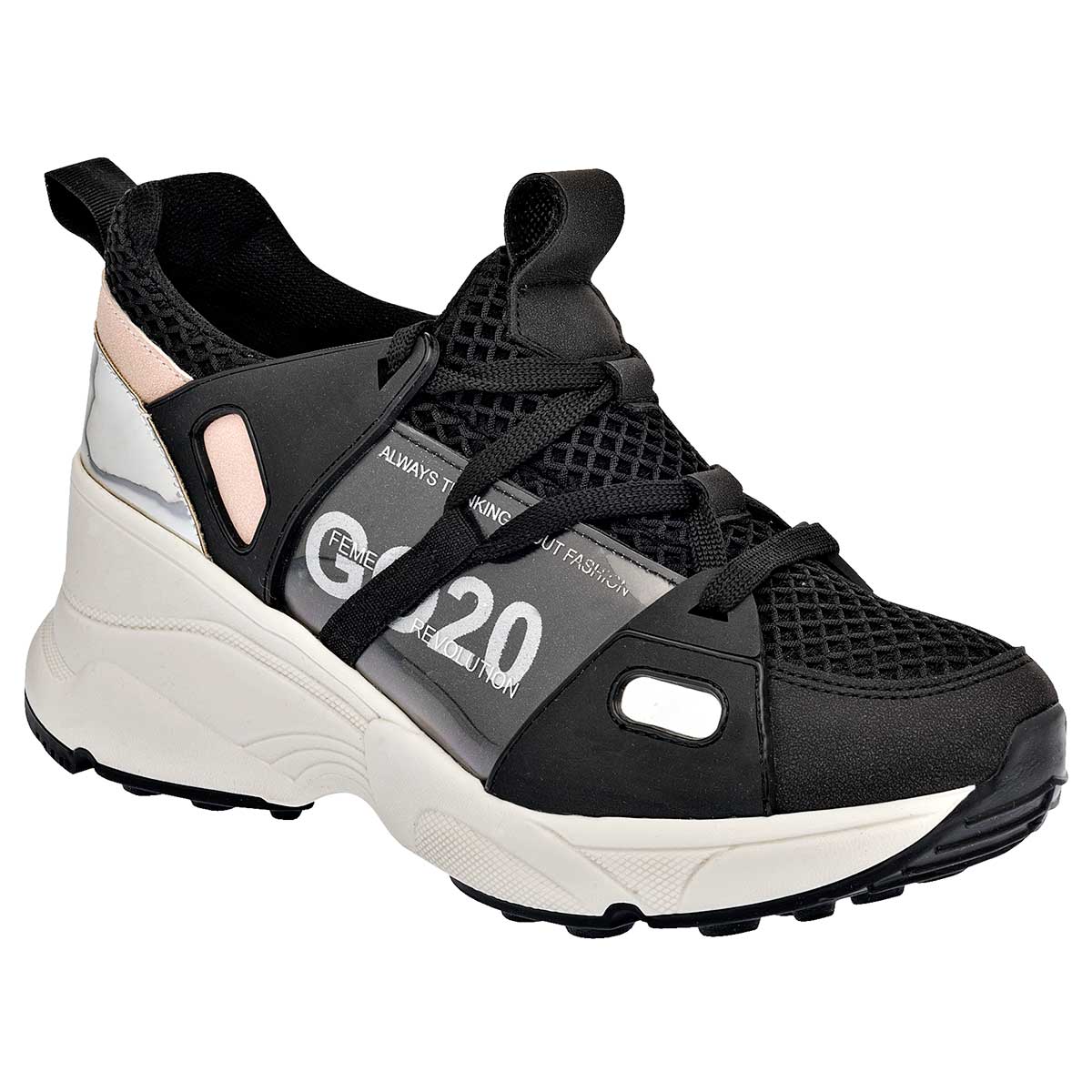 Tenis urbanos Exterior Sintético Color Negro Para Mujer De Gösh