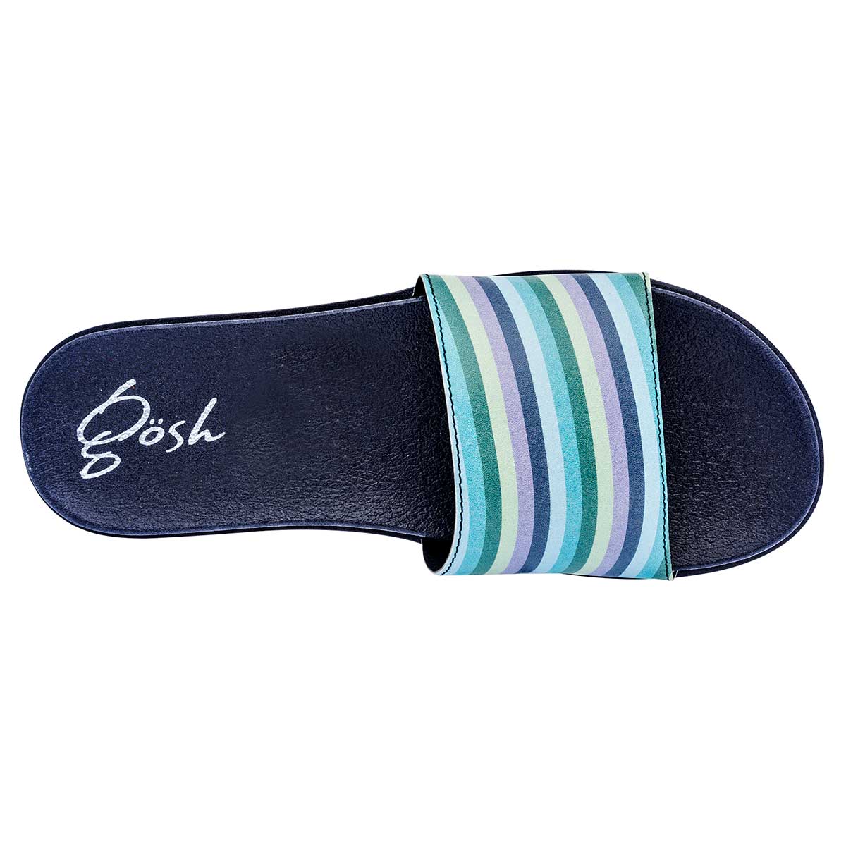 Sandalias Exterior Sintético Color Azul Para Mujer De Gösh