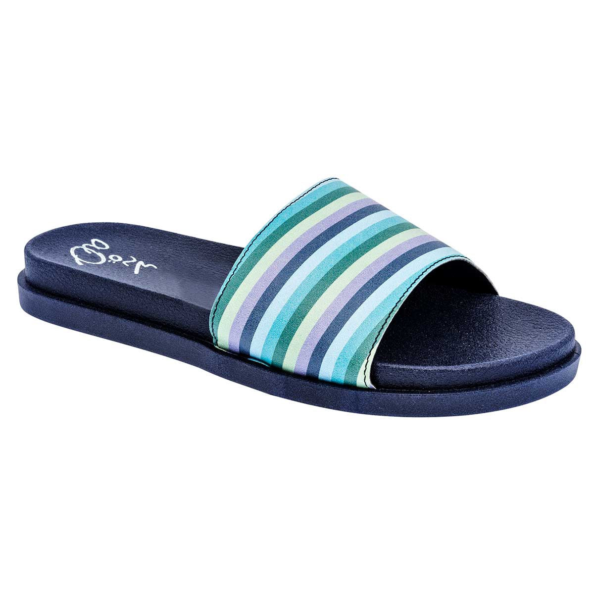 Sandalias Exterior Sintético Color Azul Para Mujer De Gösh