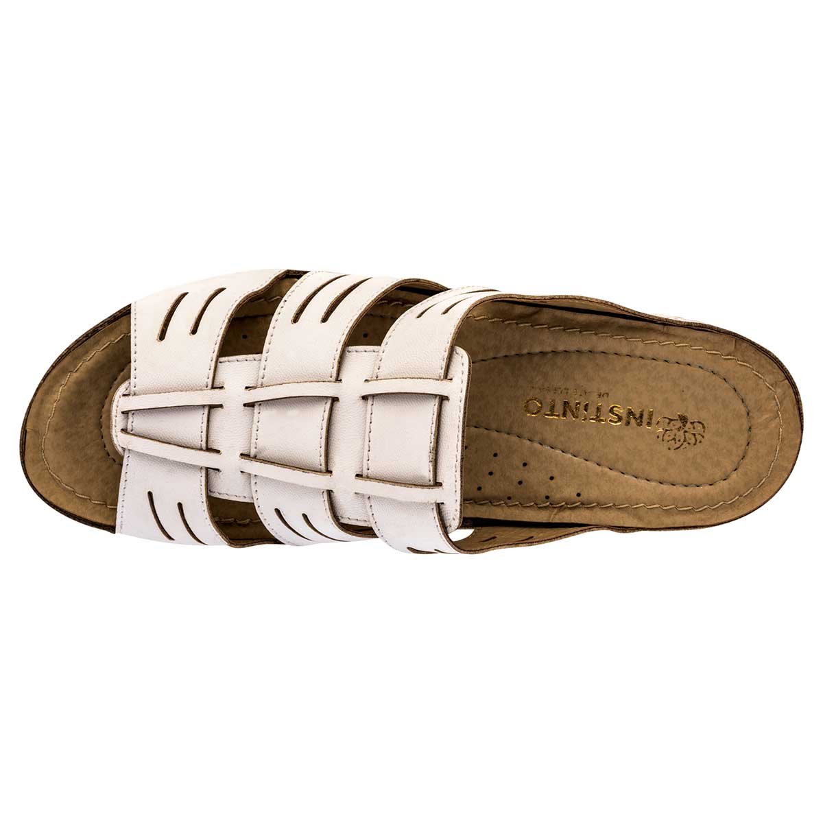 Sandalias Exterior Piel sintética Color Blanco Para Mujer De RBCOLLECTION