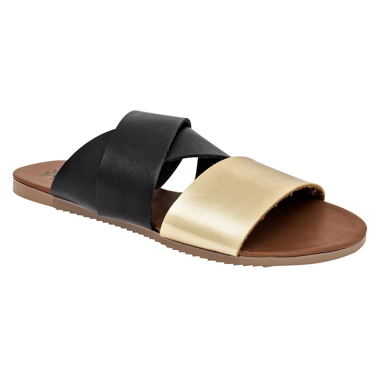 Sandalias Exterior Piel sintética Color Negro Para Mujer De RBCOLLECTION