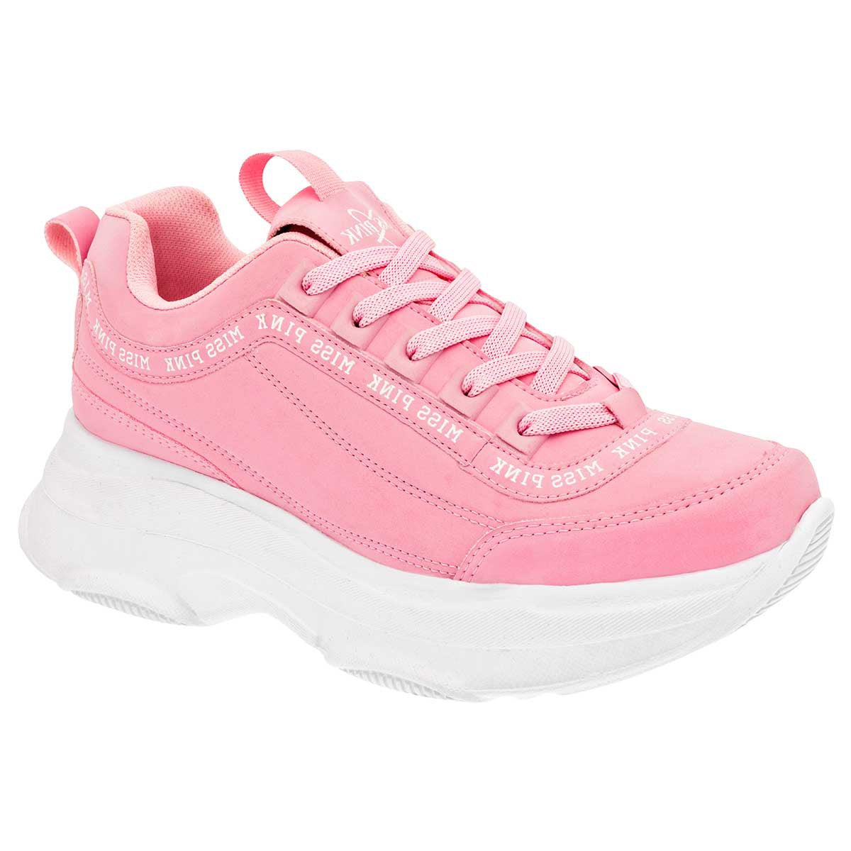 Tenis urbanos Exterior Sintético Color Rosa Para Mujer De Miss Pink