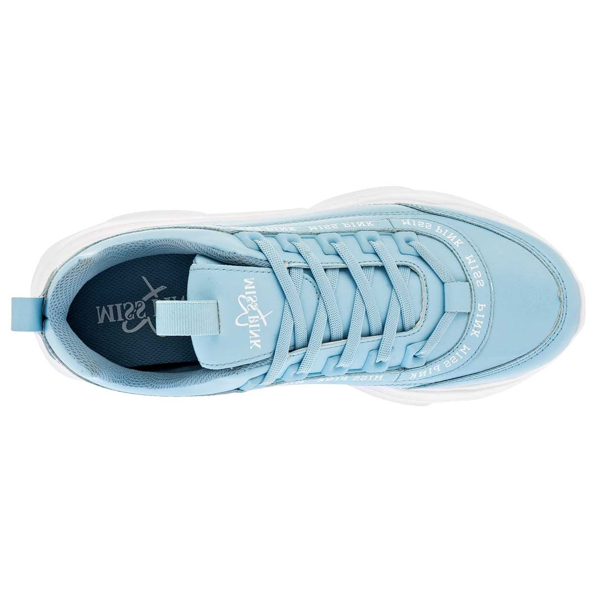 Tenis urbanos Exterior Sintético Color Azul Para Mujer De Miss Pink