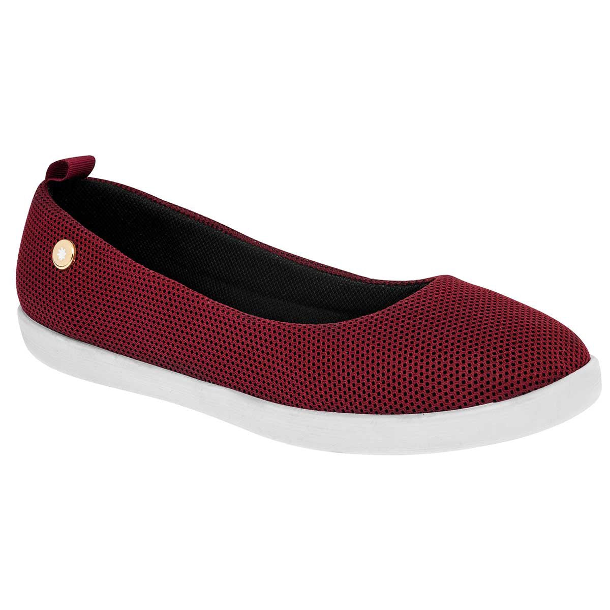 Zapatos casuales Exterior Textil Color Vino Para Mujer De Moramora